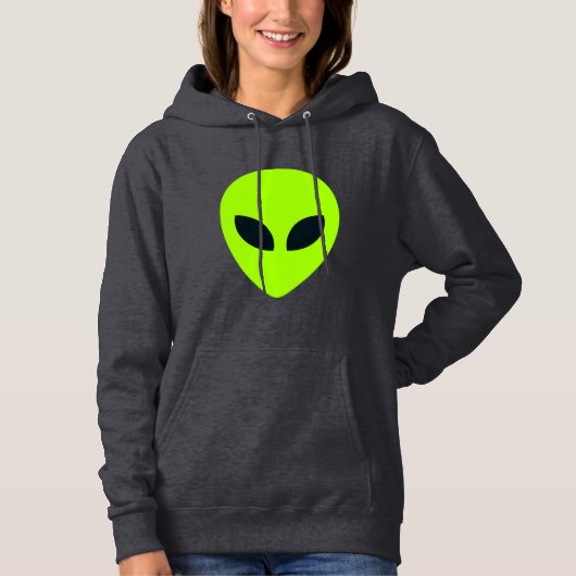 ALIEN FACE HOODIE (Voorkant)