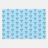 Alien Face Inpakpapier Vel (Voorkant 3)