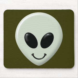 Alien Face Muismat