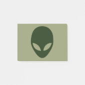 Alien Face Post-it® Notes (Voorkant)