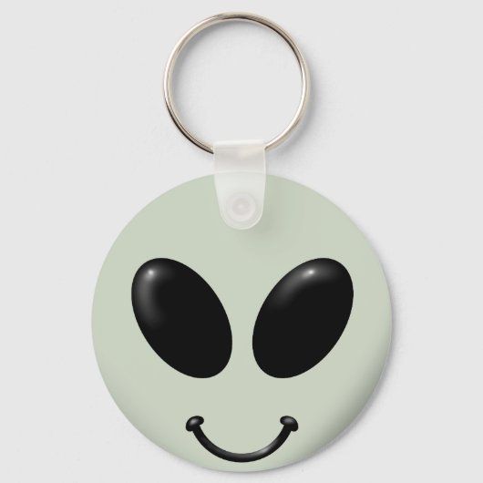 Alien Face Sleutelhanger (Voorkant)