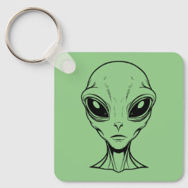 Alien Face Sleutelhanger