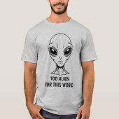 Alien Face T-shirt (Voorkant)