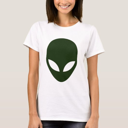 Alien Face T-shirt (Voorkant)