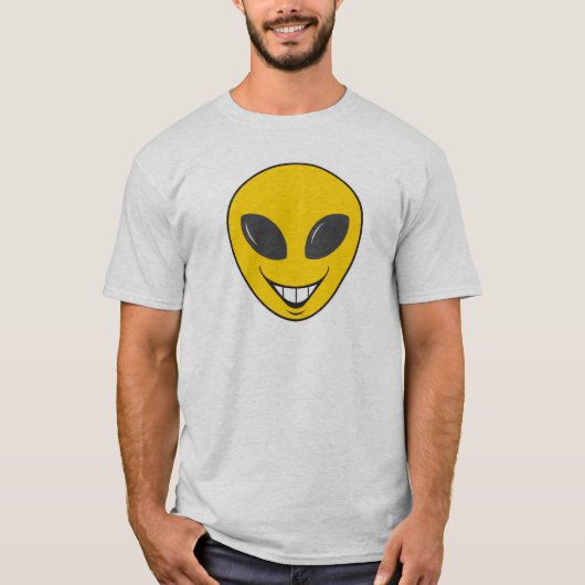Alien Face T-shirt (Voorkant)