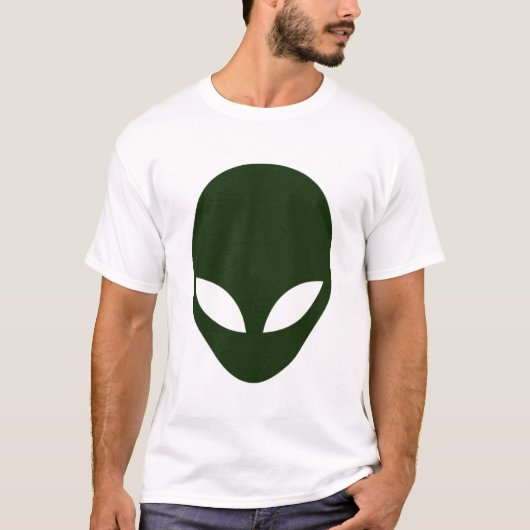 Alien Face T-shirt (Voorkant)