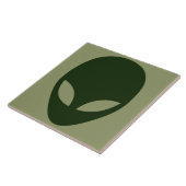 Alien Face Tegeltje (Zijkant)