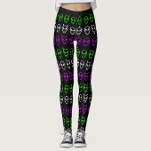 Alien Faces Trio-Leggings Leggings (Voorkant)