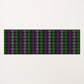 Alien Faces Trio Yogamat (Achterkant (horizontaal))