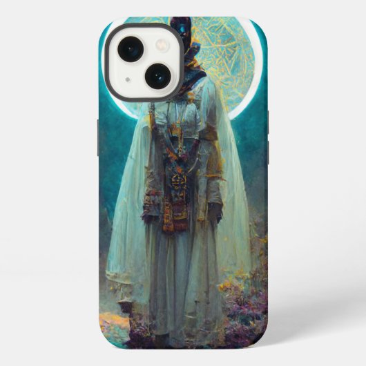 Alien Fae 2 Fantasy Sci-Fi iPhone Hoesje (Achterkant)