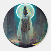 Alien Fae 2 Fantasy Sci-Fi Magneet (Voorkant)