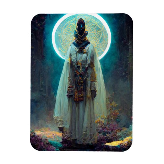 Alien Fae 2 Fantasy Sci-Fi Magneet (Verticaal)