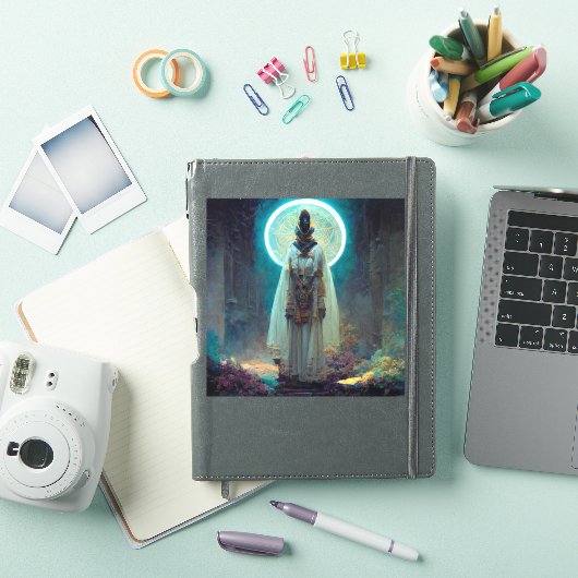 Alien Fae 2 Fantasy Sci-Fi Sticker (iPad Cover)