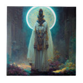 Alien Fae 2 Fantasy Sci-Fi Tegeltje (Voorkant)