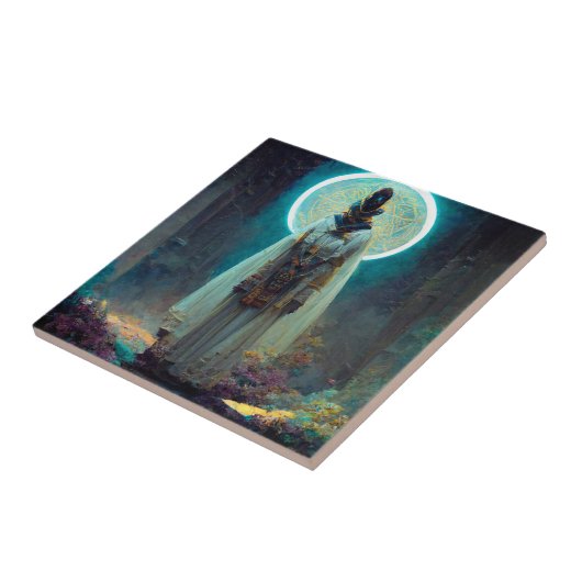 Alien Fae 2 Fantasy Sci-Fi Tegeltje (Zijkant)