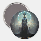 Alien Fae 3 Fantasy Sci-Fi Magneet (Voorkant / Achterkant)