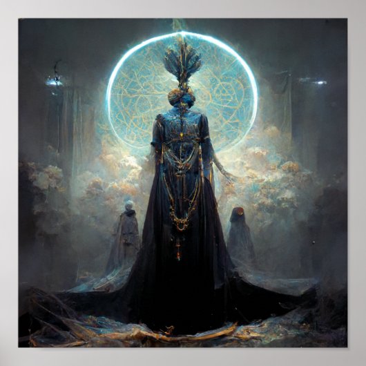 Alien Fae 3 Fantasy Sci-Fi Poster (Voorkant)