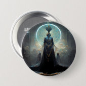 Alien Fae 3 Fantasy Sci-Fi Ronde Button 7,6 Cm (Voorkant /achterkant)