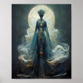 Alien Fae 4 Fantasy Sci-Fi Art Poster (Voorkant)