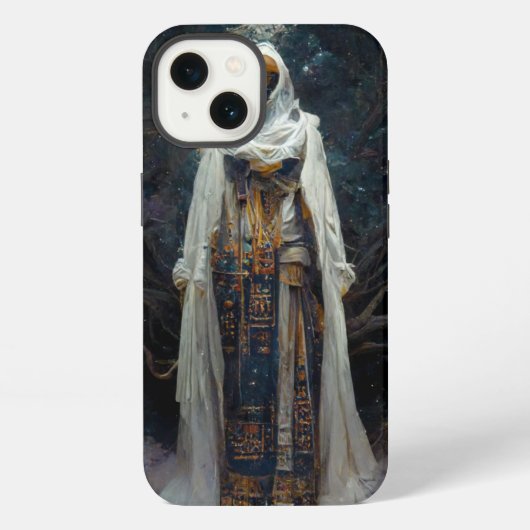 Alien Fae Fantasy Sci-Fi iPhone Hoesje (Achterkant)
