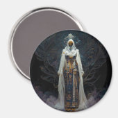 Alien Fae Fantasy Sci-Fi Magneet (Voorkant / Achterkant)