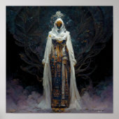 Alien Fae Fantasy Sci-Fi Poster (Voorkant)