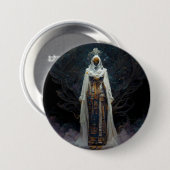 Alien Fae Fantasy Sci-Fi Ronde Button 7,6 Cm (Voorkant /achterkant)