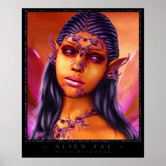 Alien Fae Poster (Voorkant)