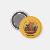 Alien Family Magneet (Voorkant / Achterkant)