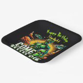 Alien Figures: avonturen in de ruimte Papieren Bordje (Gebogen)