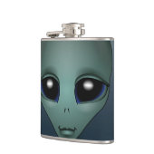 Alien Flask Alien Gray Drink Flasks personaliseren Heupfles (Links)