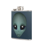 Alien Flask Alien Gray Drink Flasks personaliseren Heupfles (Links)