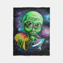 Alien Fleece Deken