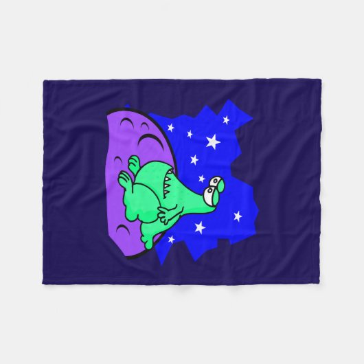 Alien Fleece Deken (Voorkant (Horizontaal))