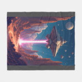 Alien Fleece Deken (Voorkant (Horizontaal))