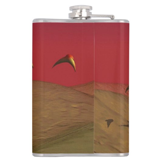 Alien Flight Heupfles (Achterkant)