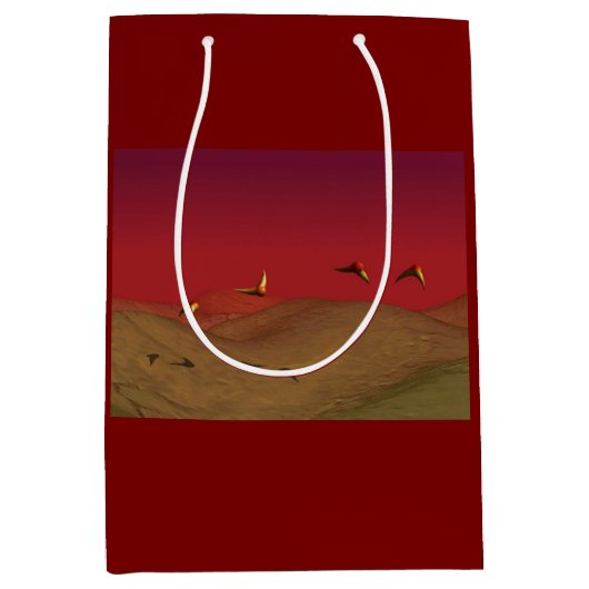 Alien Flight Medium Cadeauzakje (Voorkant)