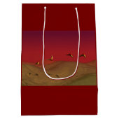 Alien Flight Medium Cadeauzakje (Achterkant)