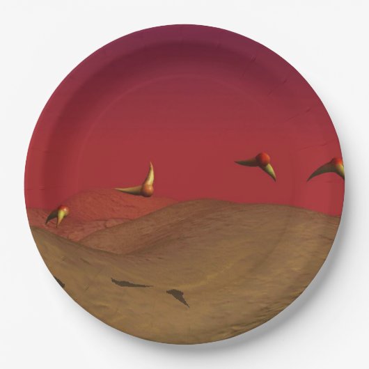 Alien Flight Papieren Bordje (Voorkant)