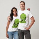Alien Flip off T-shirt (Unisex)