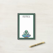 Alien Flying Saucer Post-it Notes (Op bureau)