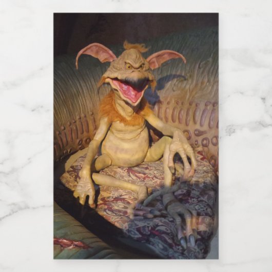 Alien Food Container Label Voedselcontainer Etiket (Enkel label)