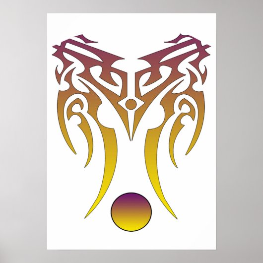 Alien Football Poster (Voorkant)