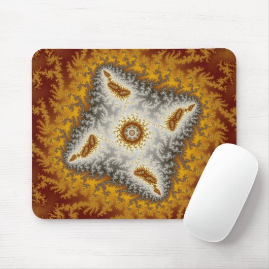 Alien - Fractal Mousepad Muismat (Met muis)