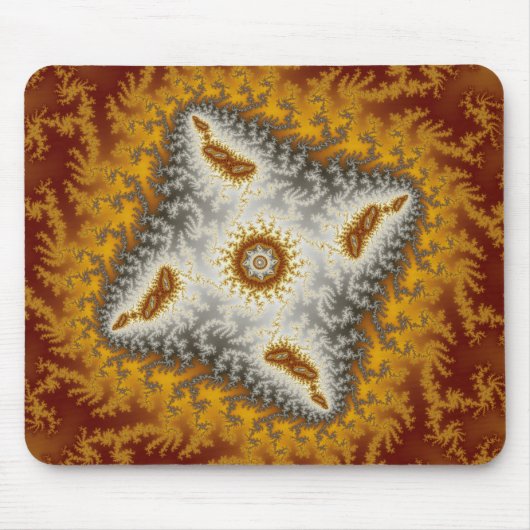 Alien - Fractal Mousepad Muismat (Voorkant)