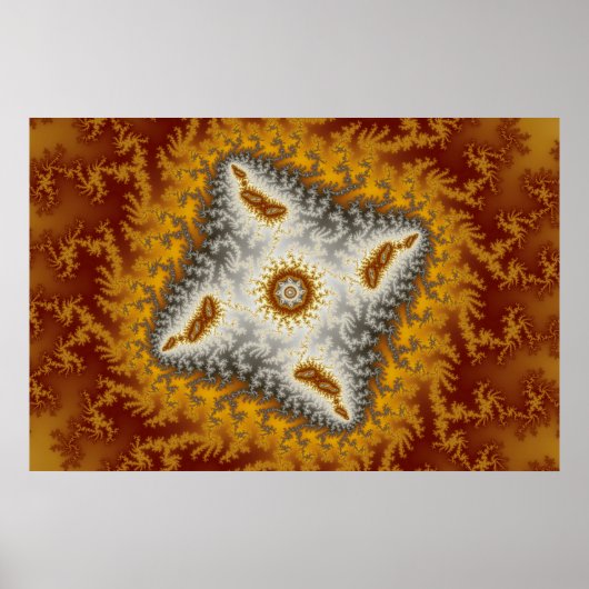 Alien - Fractal Poster (Voorkant)