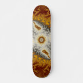 Alien - Fractal Skateboard (Voorkant)