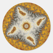 Alien - Fractal Sticker (Voorkant)