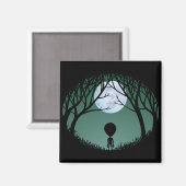 Alien Fridge Magnet — buitenaardse geschenken en d (Voorkant / Achterkant)