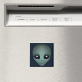 Alien Fridge Magnet — buitenaardse geschenken en d (Insitu (Vaatwasser))
